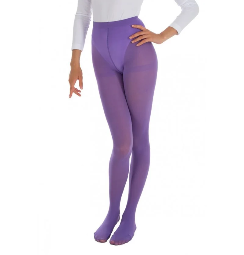 Strumpfhose blickdicht 60 DEN Lila XXL-XXXL