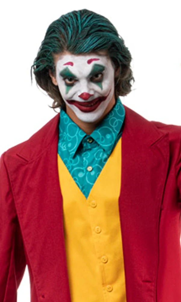 Clown Arthur - Verrückter Schurke Film Kostüm für Herren | Roter Anzug