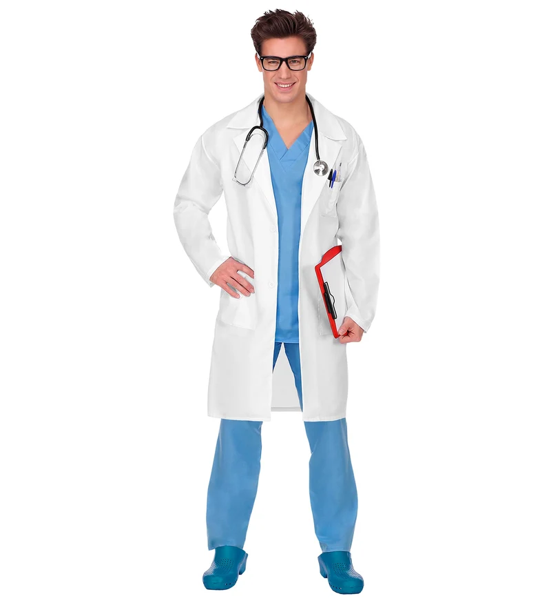 Arzt Kostüm "Mr. Doctor" für Herren | Weiß