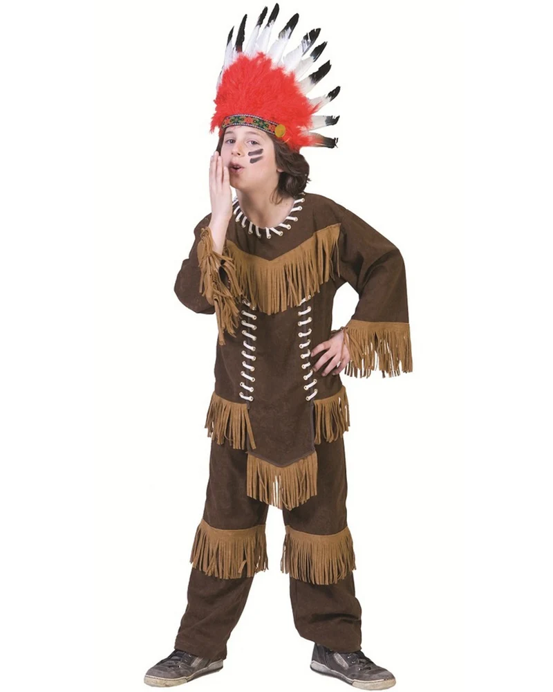 Indianer Cheyenne Kostüm für Jungen