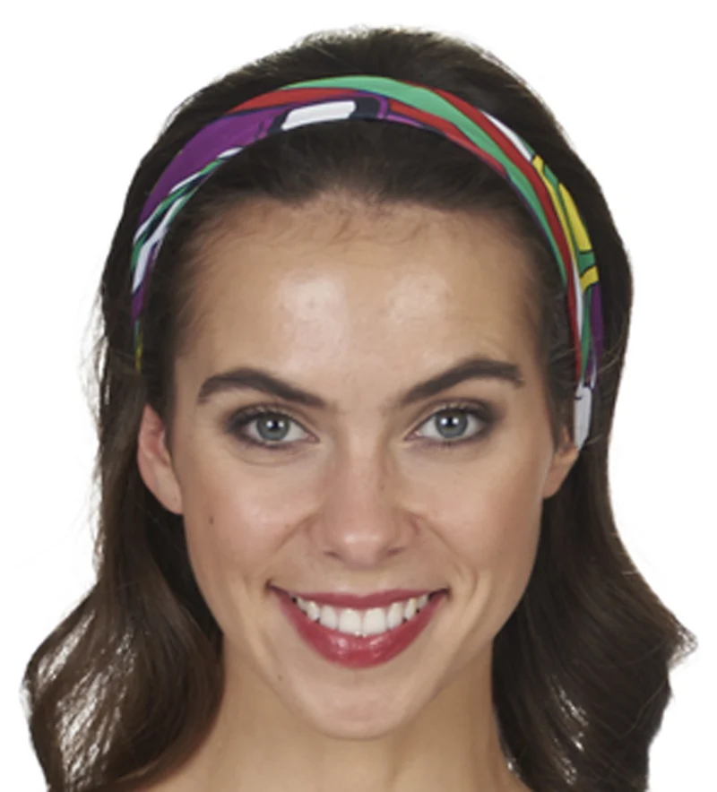 Hippie Retro Kostüm "Felicity" für Damen | Lila Bunt