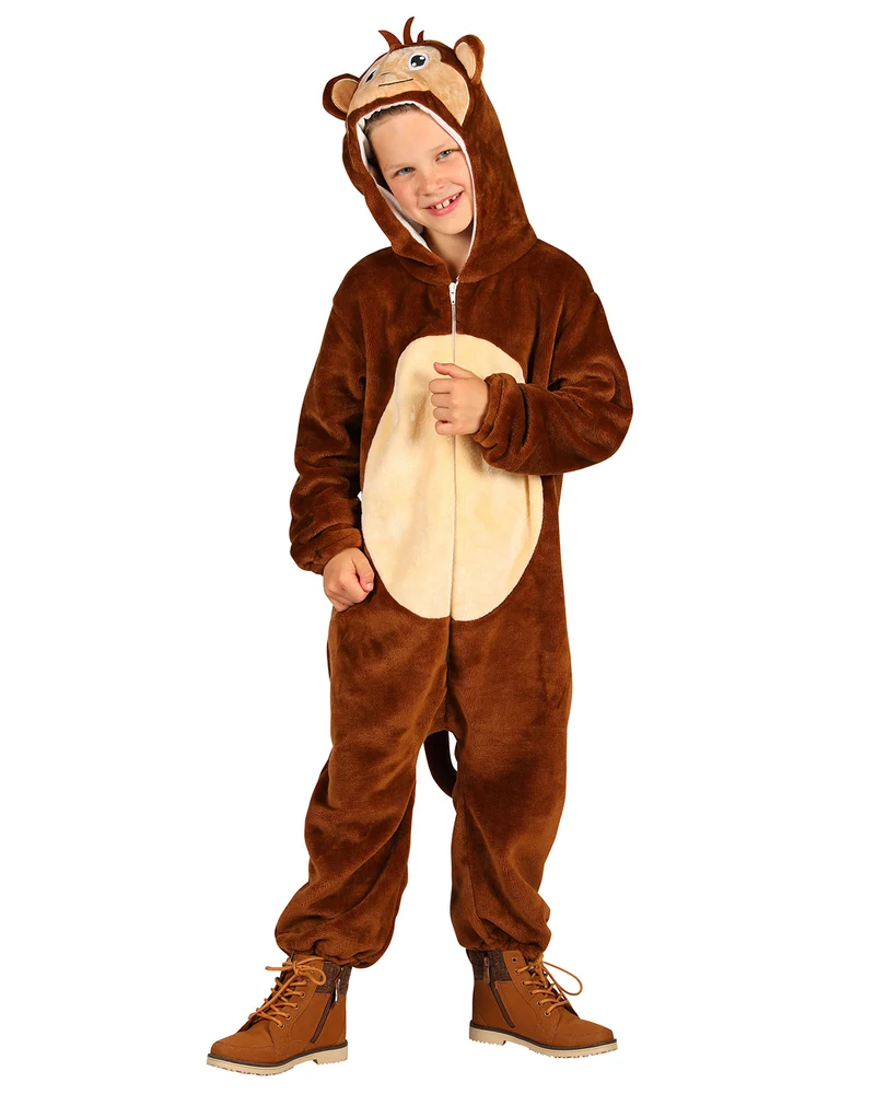 Affe Babykostüm | Braun - Overall