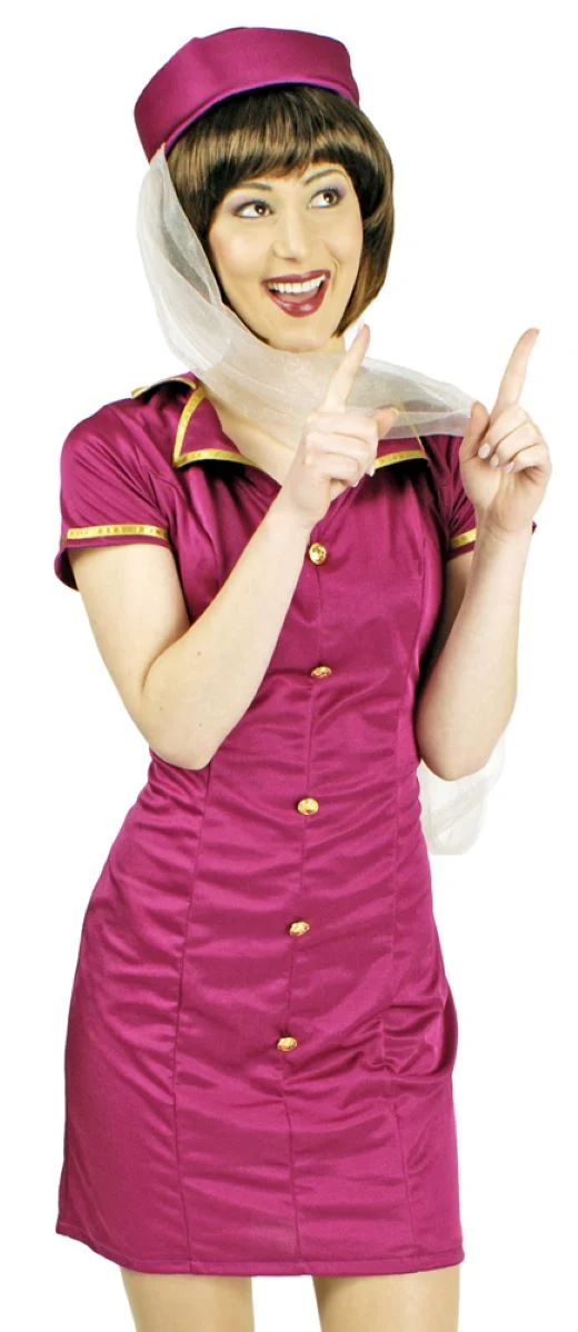 Stewardess Emira Kostüm für Damen