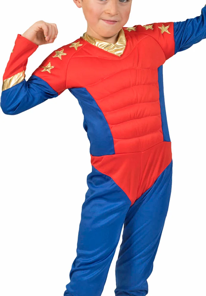 Superboy Superheld Kostüm für Jungen