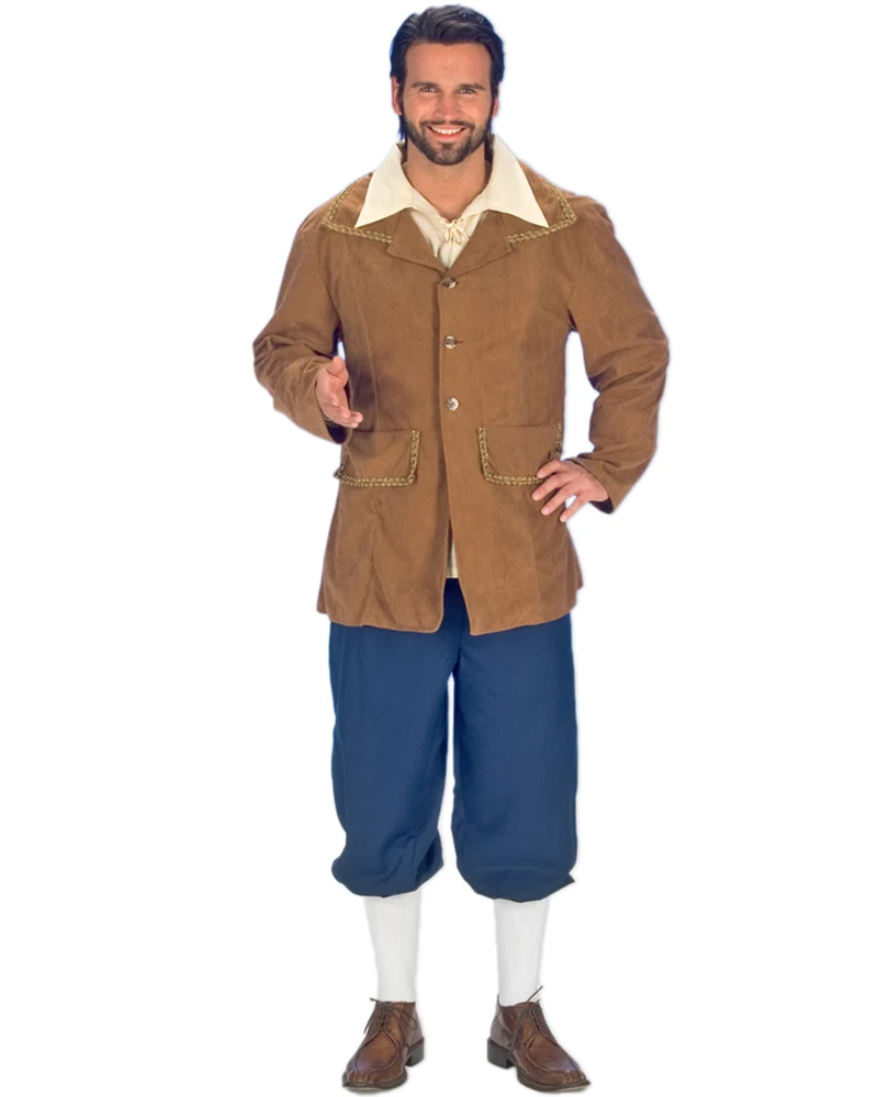 Historisches Mittelalter Kostüm für Herren | Jacke Kniebundhose