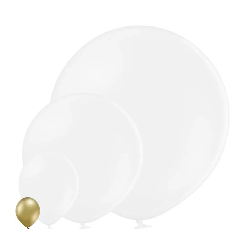 25 Stk. Luftballon Uni Glossy Ø 12cm | Gold