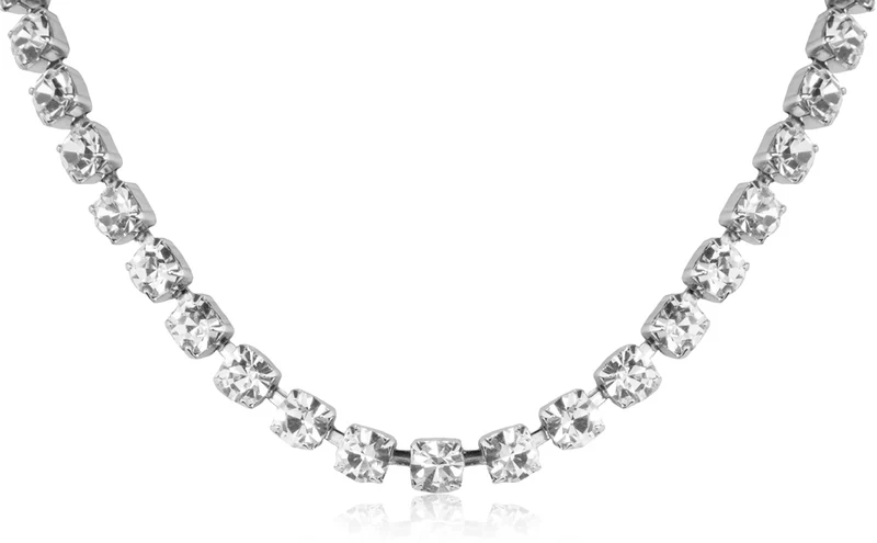 Strass Schmuckset Marlene - Kette und Ohrringe mit Premium Kristallen