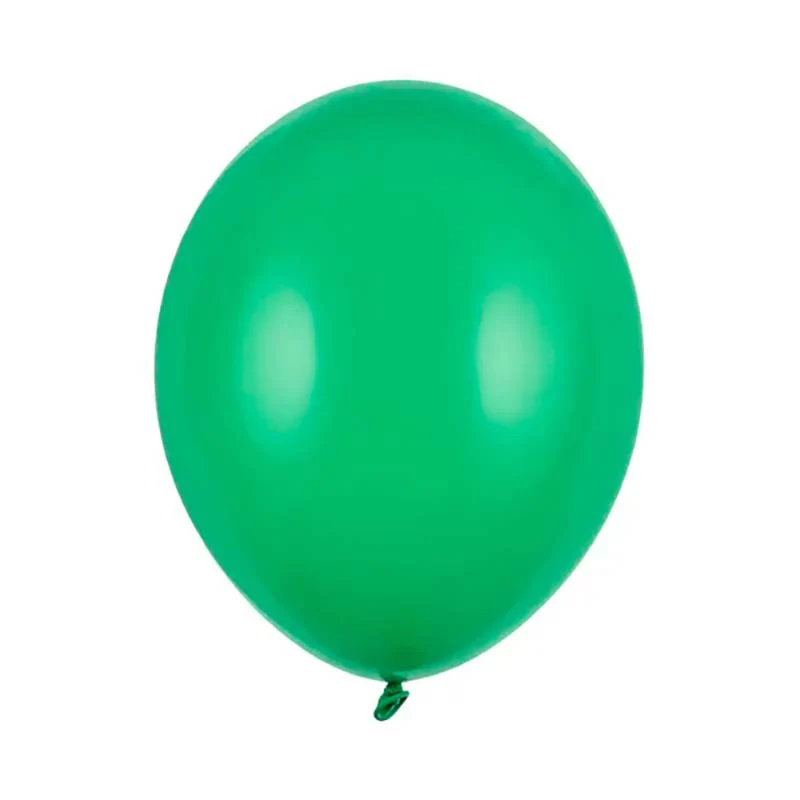 50 Stk. Luftballon Ø30cm "Uni Pastell" | Dunkelgrün