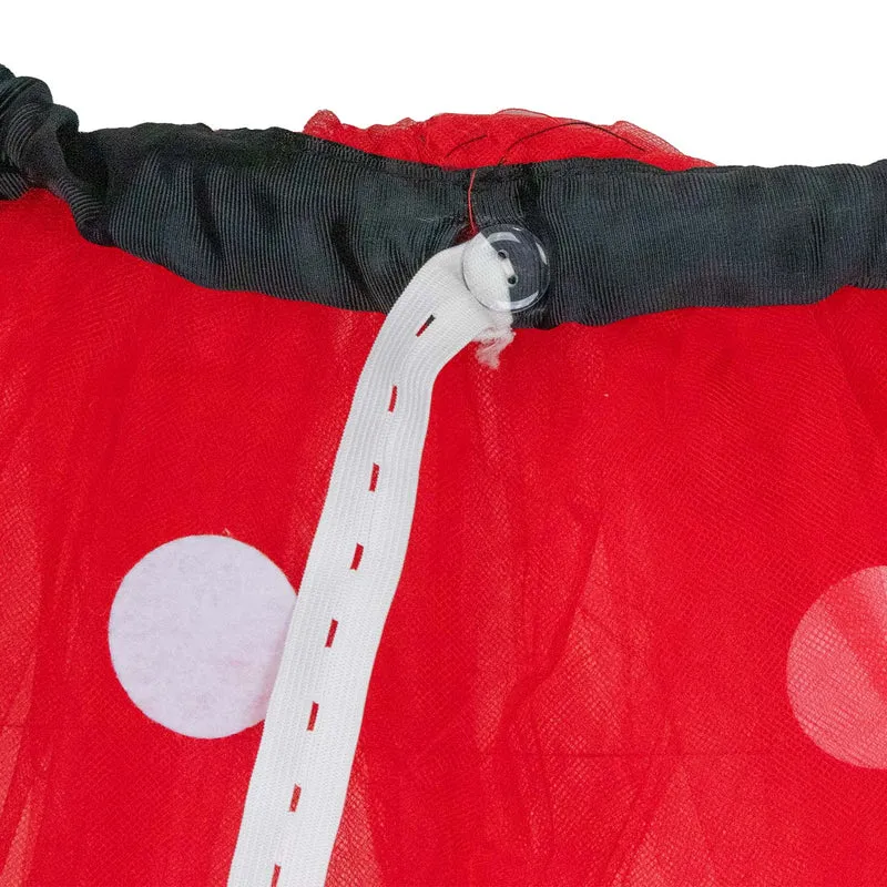 "Minnie Maus" Petticoat Tutu Rock - Länge 45cm | Rot Weiß