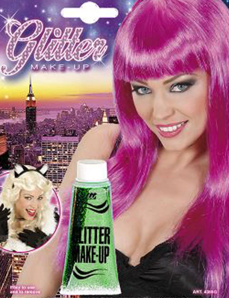 Glitter Make-up für Gesicht und Körper - 14 ml | Grün