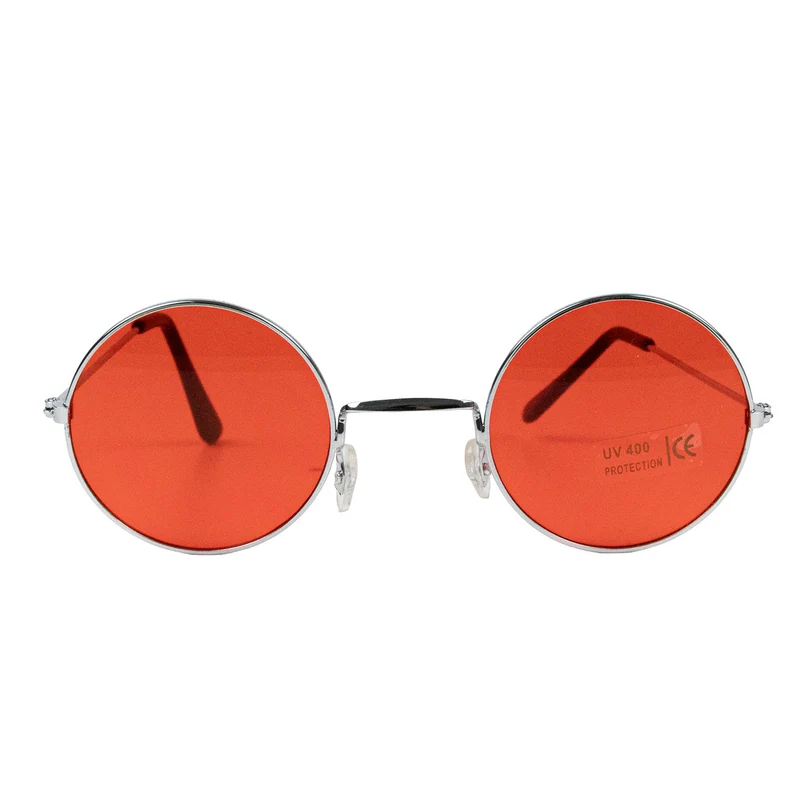 Lennon Brille Nickelbrille | Rot