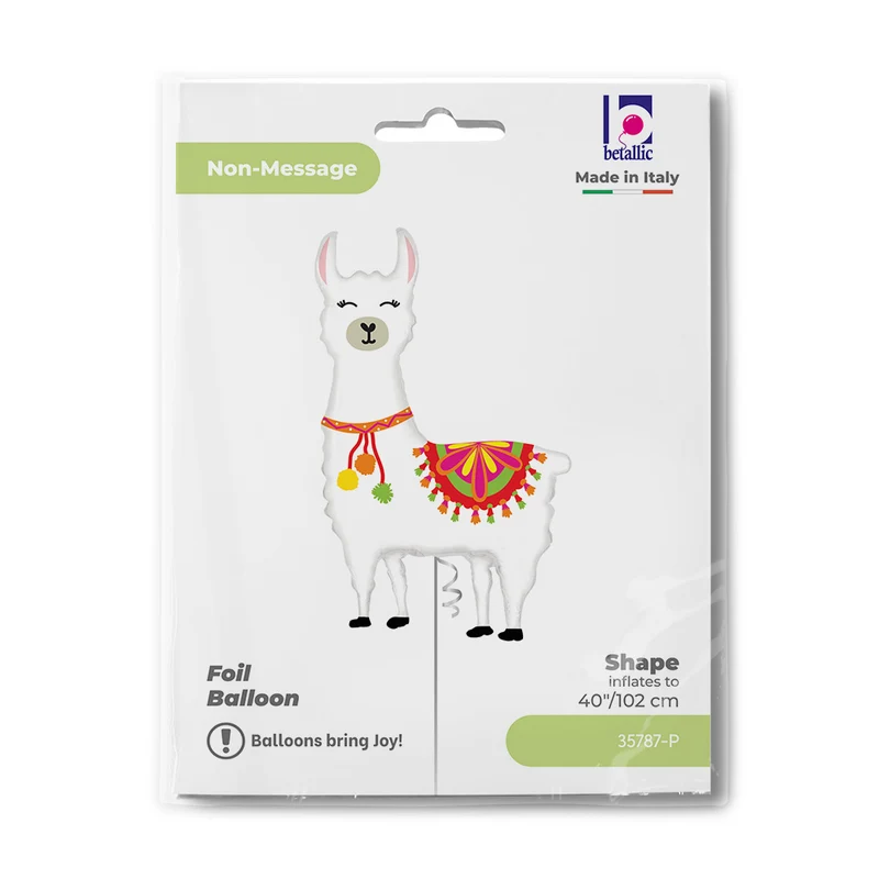 45" Shape Folienballon "Lama" | 114cm