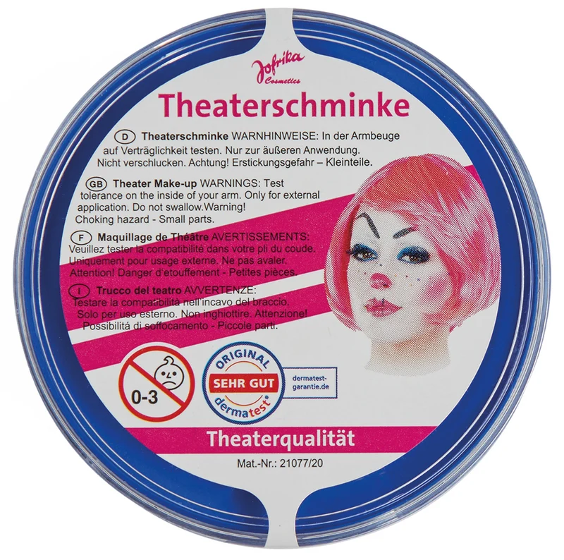 Jofrika Theaterschminke in Theaterqualität - Blau