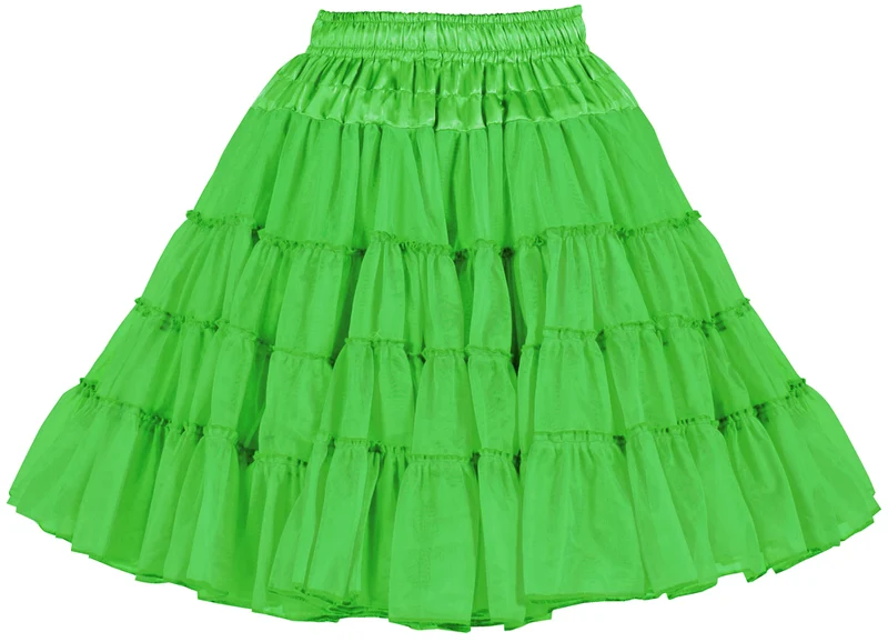 Volumen Petticoat für Damen 53 cm | Grün