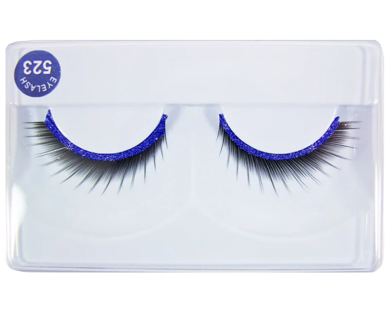 Künstliche Wimpern Glitter Stripes