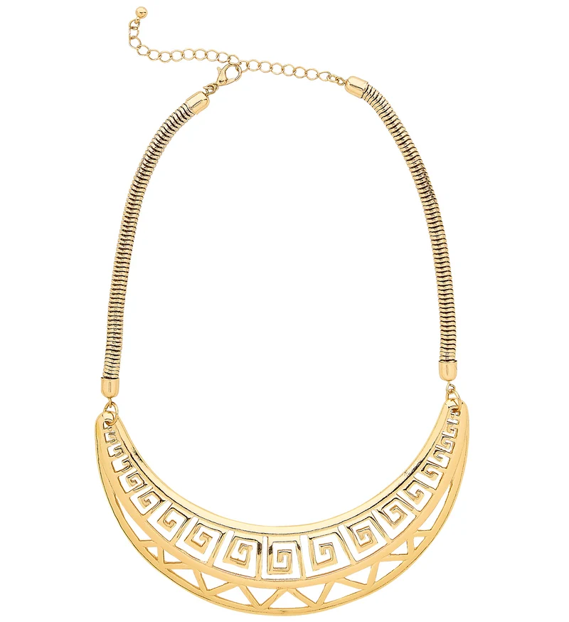 Antike Halskette zum Römerin Kostüm | Gold - Schmuck