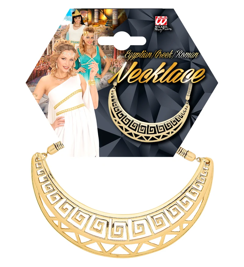 Antike Halskette zum Römerin Kostüm | Gold - Schmuck