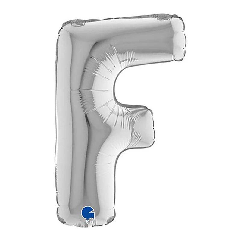 14"/Ø36cm Buchstabe silber | F