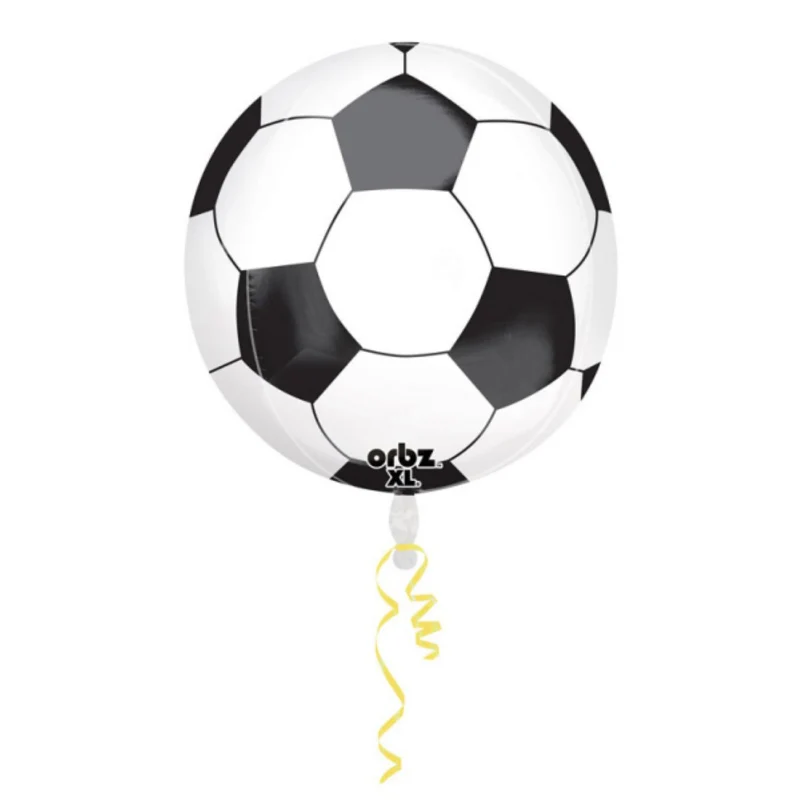 3D Folienballon Orbz "Fußball" | 38x40cm
