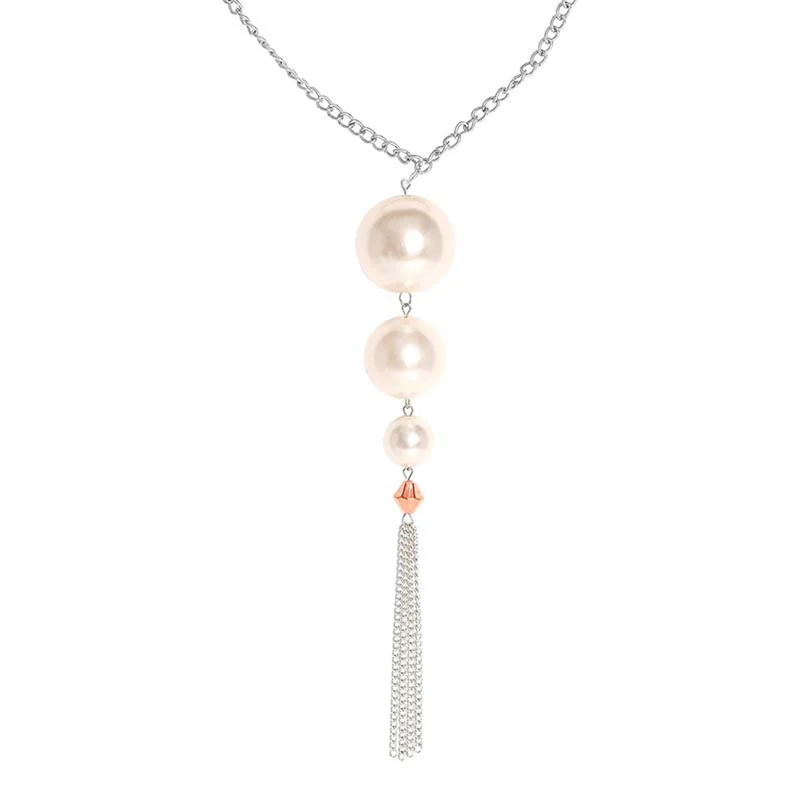 Schmuck Kette Perlen Charleston