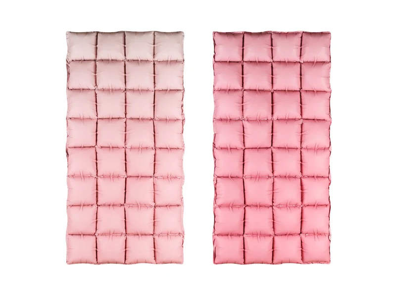 Folienballon Vorhang 72x143 cm | Rosa Ombre