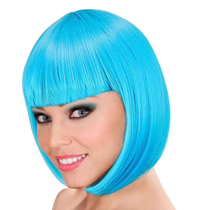 Perücke "Lou Lou" für Damen | Hellblau