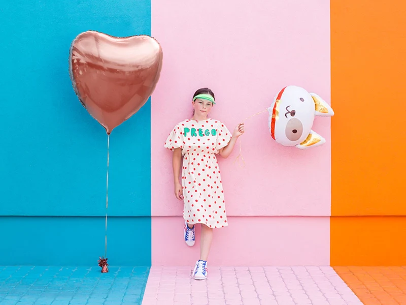 Shape Folienballon "Hund Kopf" | 56 x 65 cm
