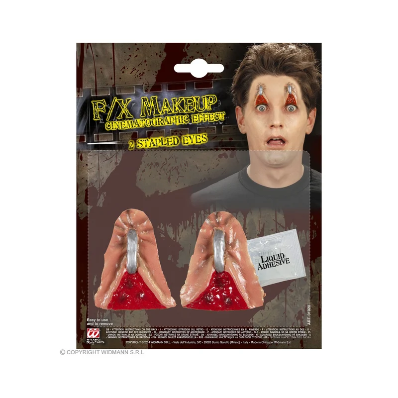 Halloween FX Make-up Wunden | Getackerte Augen