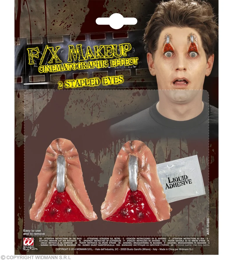 Halloween FX Make-up Wunden | Getackerte Augen