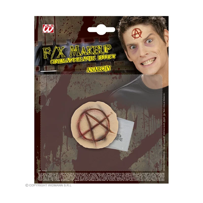 Halloween FX Make-up Wunden | Anarchie Symbol