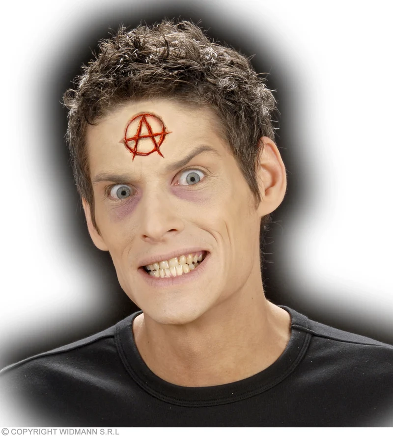 Halloween FX Make-up Wunden | Anarchie Symbol