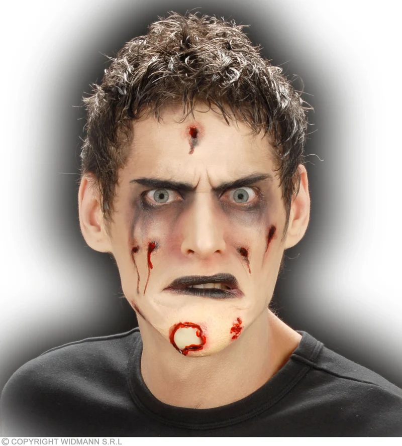 Halloween FX Make-up Wunden | Zombie Kinn
