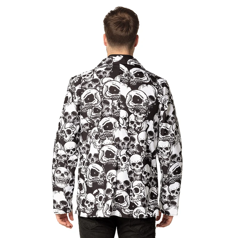 Kostüm Jacket Schädel Gr. XL