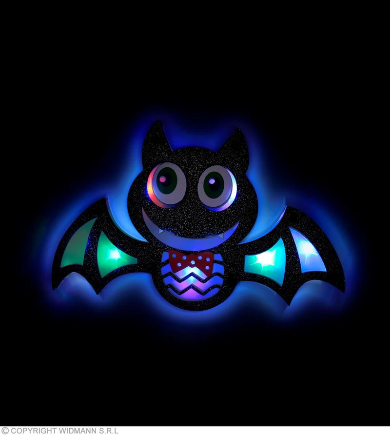 Fledermaus "LED Bat" 28 x 17 cm | Halloween Dekoration