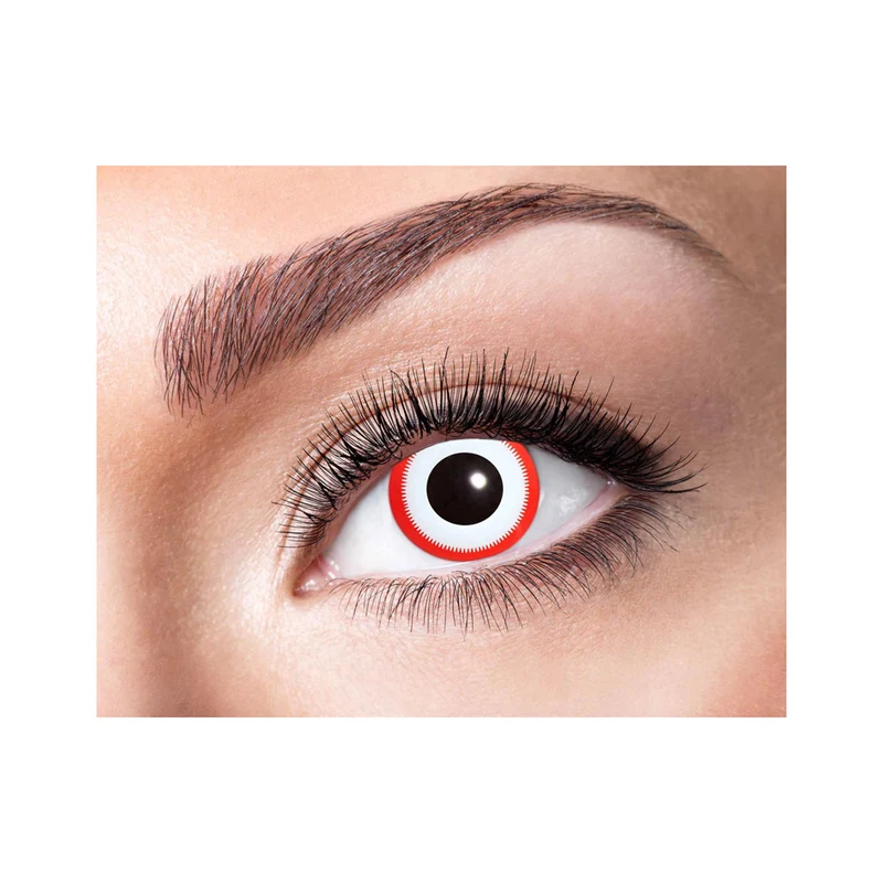 Eyecatcher Motivlinsen - farbige 3-Monats-Kontaktlinsen | m37 - Saw