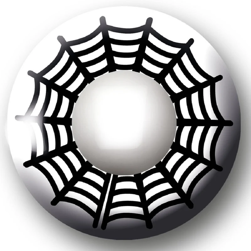 Eyecatcher Motivlinsen - farbige 3-Monats-Kontaktlinsen | m07 - Spider