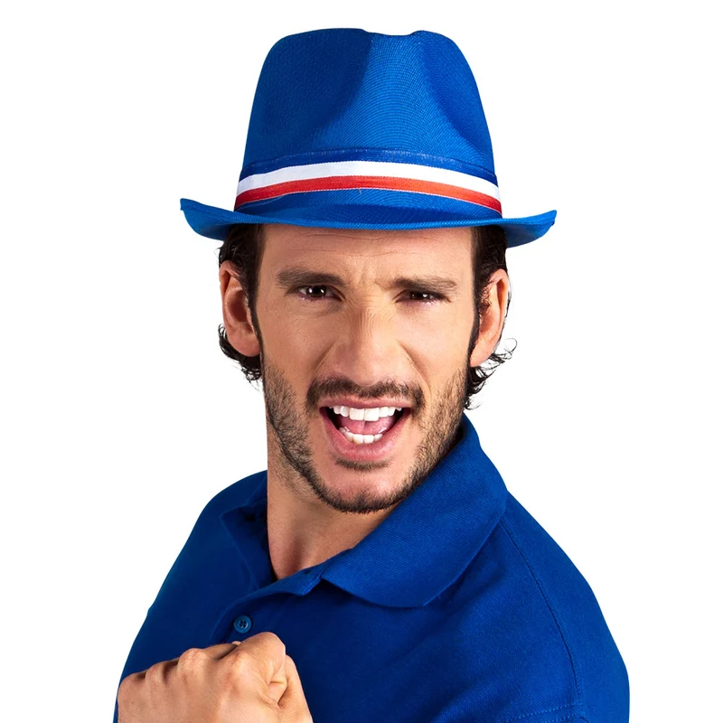 Hut Trilby "Frankreich" | Blau