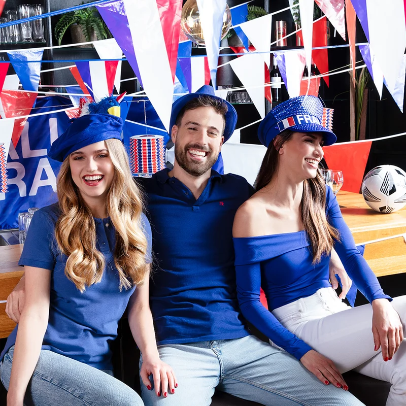 Hut Trilby "Frankreich" | Blau