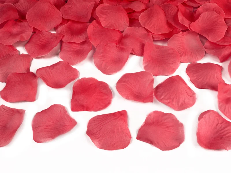 Konfettishooter Rosenblätter Rot 80cm