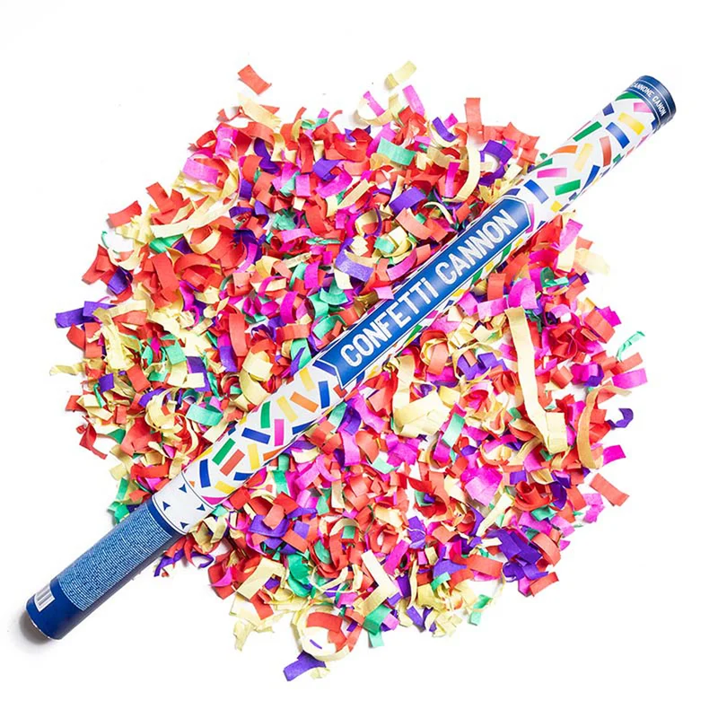 Konfettishooter Bunt 80cm
