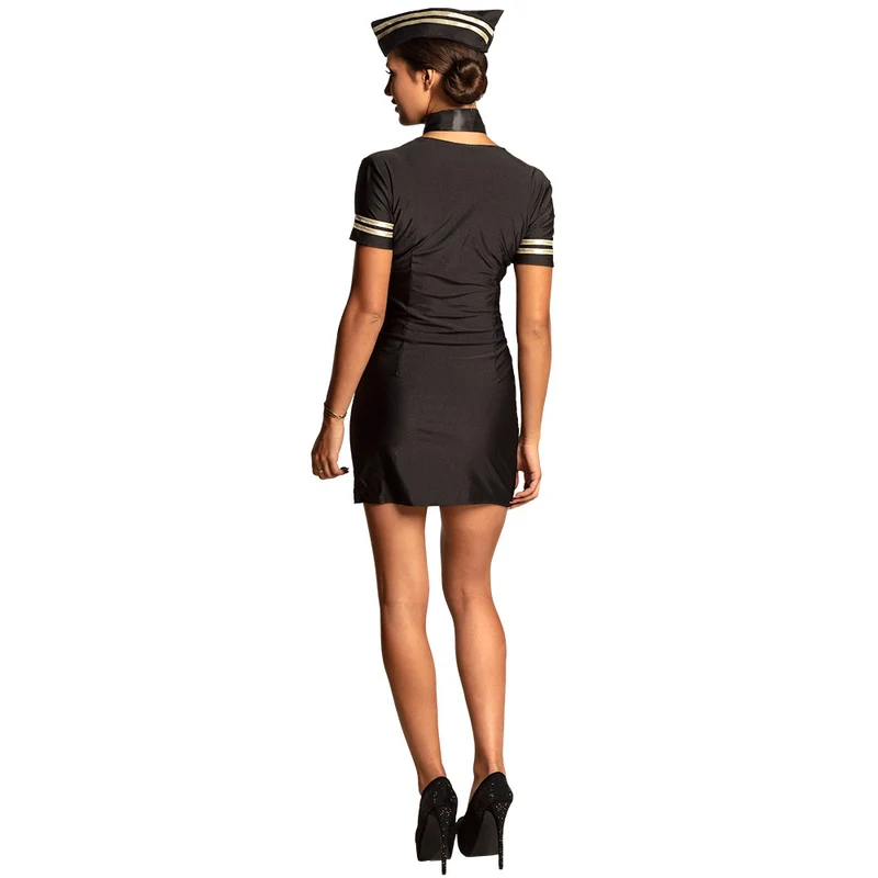 Kostüm Lady Sexy Stewardess superluxe
