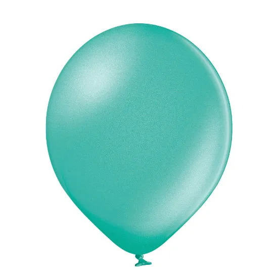 25 Stk. Luftballon Uni Metallic Ø 30cm | Grün #063
