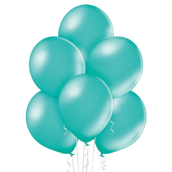25 Stk. Luftballon Uni Metallic Ø 30cm | Grün #063