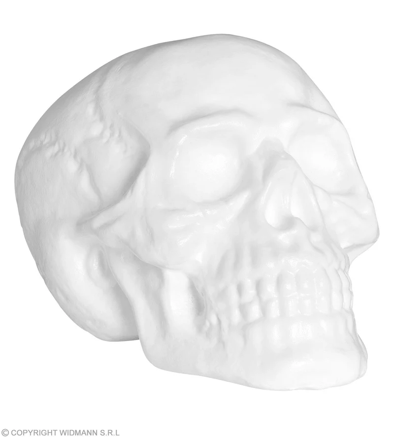 Totenkopf "Kaleidoskop" mit Farbwechsel & Sound 32 cm Halloween Deko