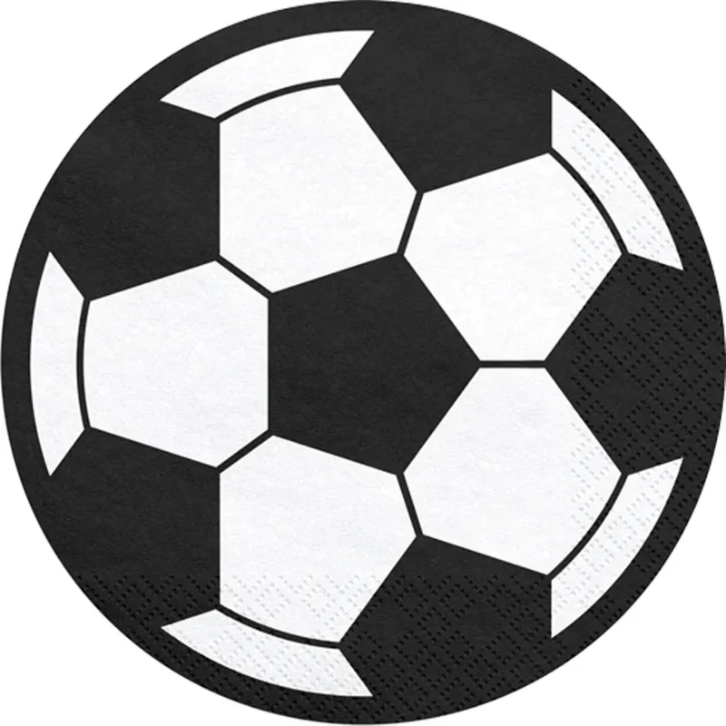 Servietten "Fußball" 20Stk./13,5 cm