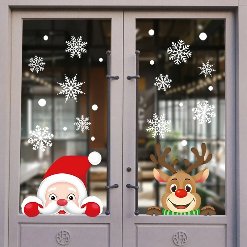 Santa Claus Window Stickers