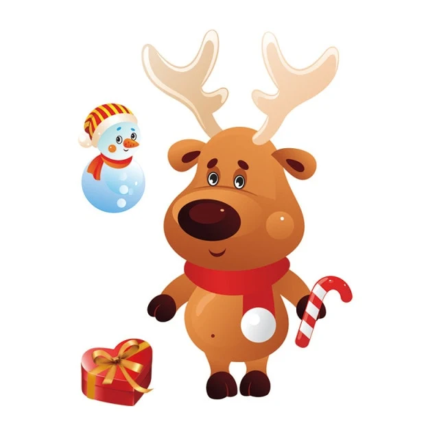 Santa Claus Window Stickers