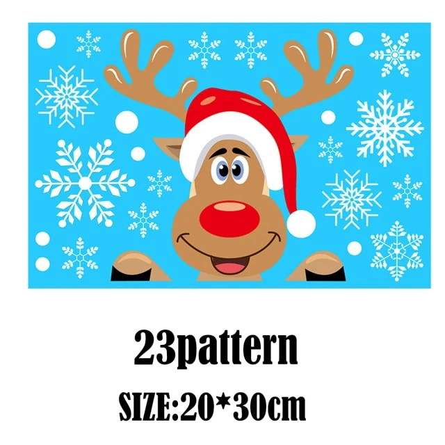 Santa Claus Window Stickers