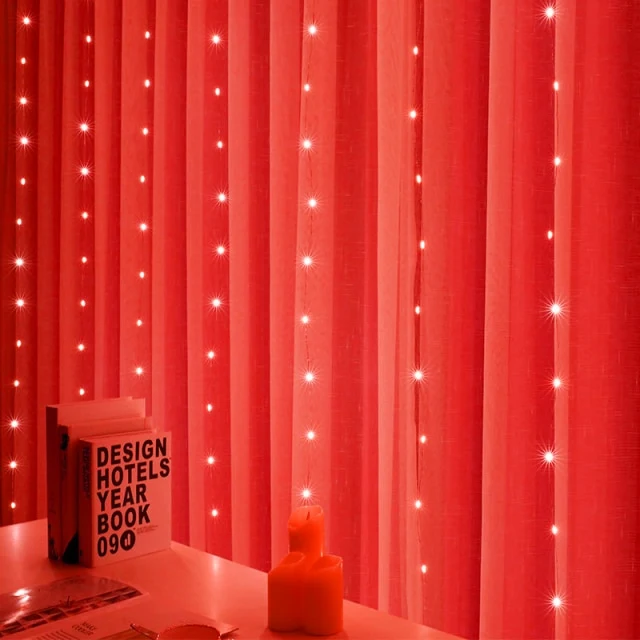 LED Curtain Garland