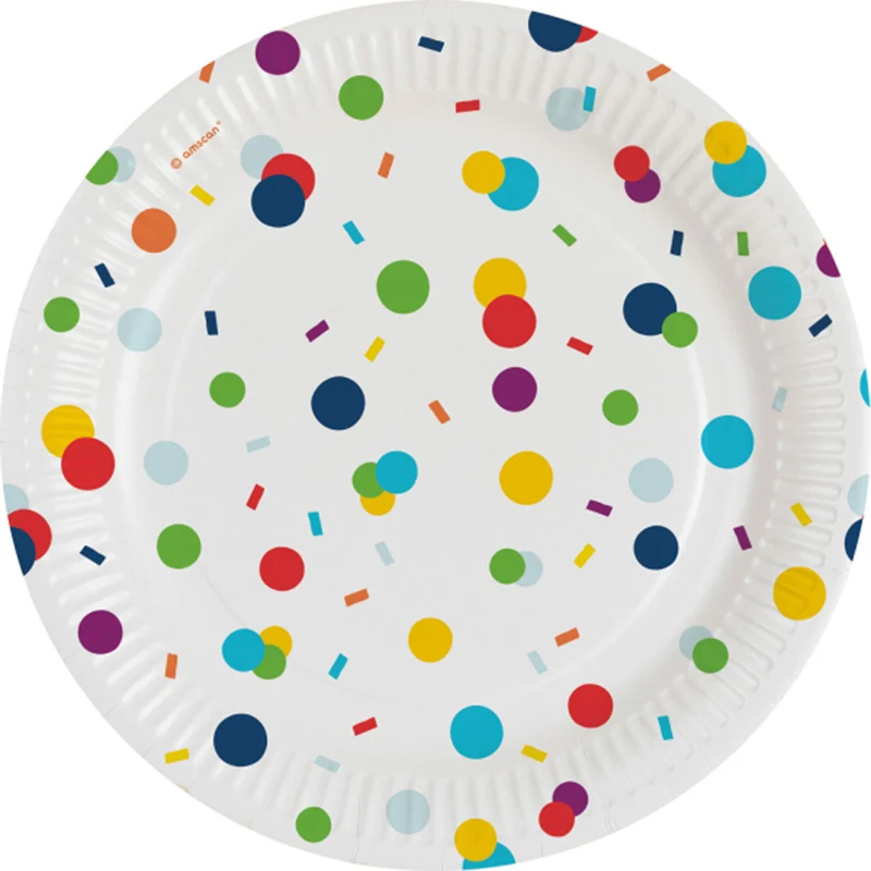 "Confetti Birthday" Partydeko Artikel